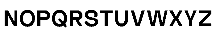 Outreque Bold Font UPPERCASE