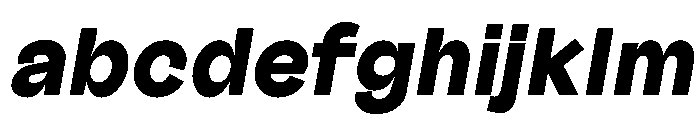 Outreque Extrablack Slanted FONT