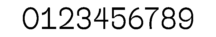Outreque Light Font OTHER CHARS