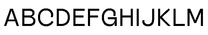 Outreque Regular Font UPPERCASE