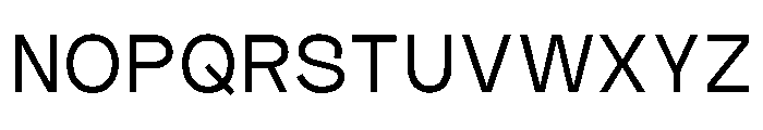 Outreque Regular Font UPPERCASE
