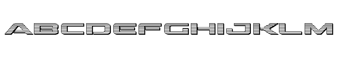 Outrider Chrome Font LOWERCASE