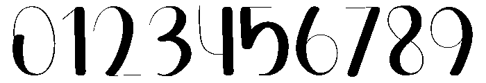 Outshine Font OTHER CHARS