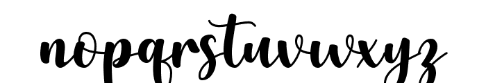 Outside Font LOWERCASE