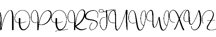 Outside2 Font UPPERCASE