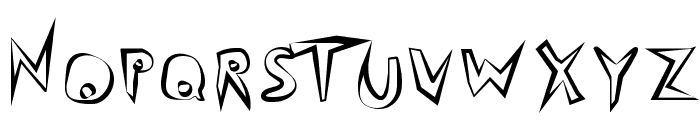 outback_outline Font LOWERCASE