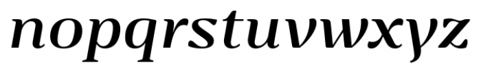 Ounce Italic Font LOWERCASE