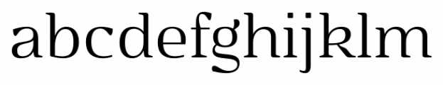 Ounce Light Font LOWERCASE