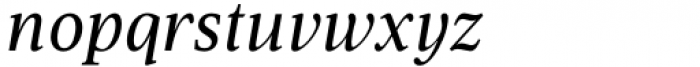 Ouido Italic Font LOWERCASE