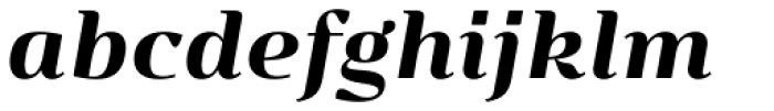 Ounce ALT Bold Italic Font LOWERCASE