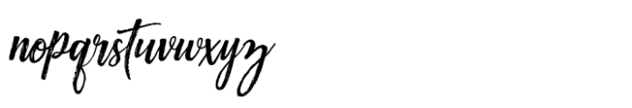 Ourstory Regular Font LOWERCASE