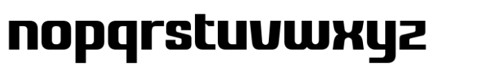 Outburn Regular Font LOWERCASE
