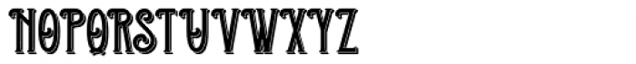 Outer Space Shadow Font UPPERCASE