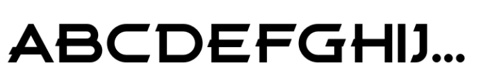 Outfag Cut Black Font UPPERCASE
