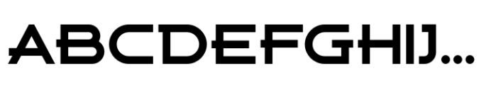 Outfag St Black Font UPPERCASE