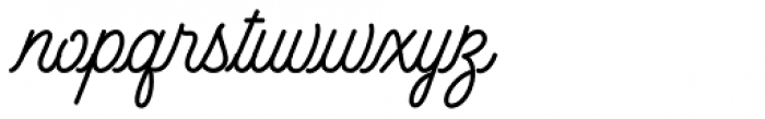 Outfitter Script Font LOWERCASE