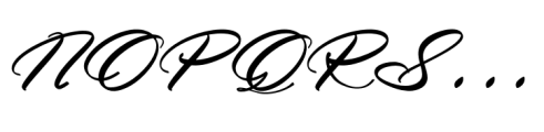 Outhlyn Funtica Italic Font UPPERCASE
