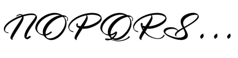 Outhlyn Funtica Regular Font UPPERCASE