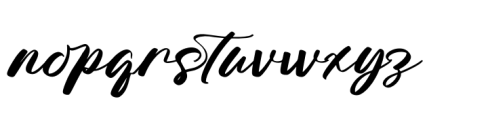 Outhlyn Funtica Regular Font LOWERCASE