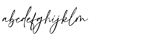 Outlined FONT
