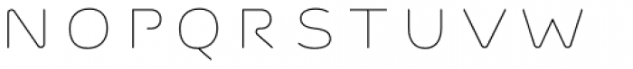 Outliner Regular Font LOWERCASE