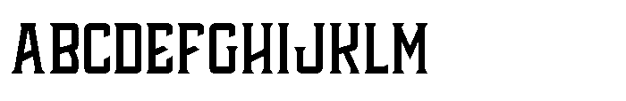 Outrider Regular Font UPPERCASE