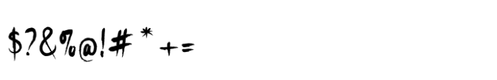 Outshine Script Font OTHER CHARS