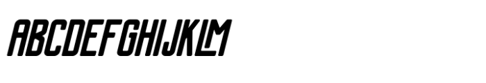 Outsiders Original Italic Font UPPERCASE