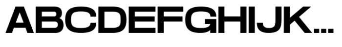 Outspread Regular Font UPPERCASE