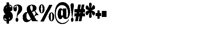 Outta Sight V2 Contrast Cond Font OTHER CHARS