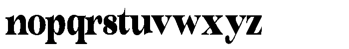 Outta Sight V2 Contrast Cond Font LOWERCASE