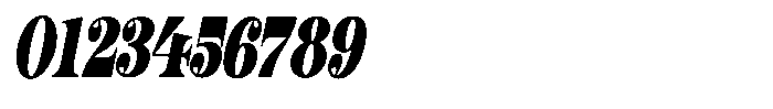 Outta Sight V2 Contrast Condensed Italic Font OTHER CHARS