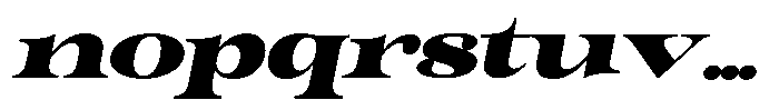 Outta Sight V2 Contrast Exp Italic Font LOWERCASE