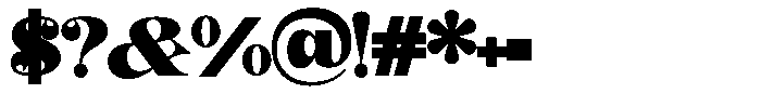 Outta Sight V2 Contrast Regular Font OTHER CHARS