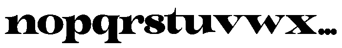 Outta Sight V2 Contrast Regular Font LOWERCASE