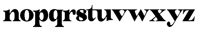 Outta Sight V2 Contrast Sem Condensed Font LOWERCASE