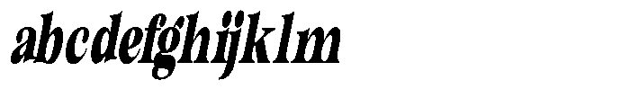Outta Sight V2 Contrast XCn Italic FONT