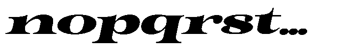 Outta Sight V2 Contrast XEx Italic Font LOWERCASE