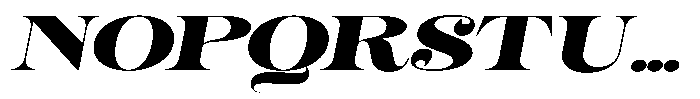 Outta Sight V2 Expanded Italic Font UPPERCASE