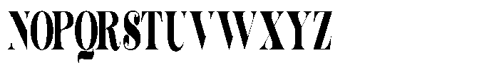 Outta Sight V2 Extra Condensed Font UPPERCASE