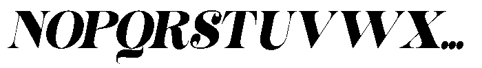 Outta Sight V2 Sem Condensed Italic Font UPPERCASE