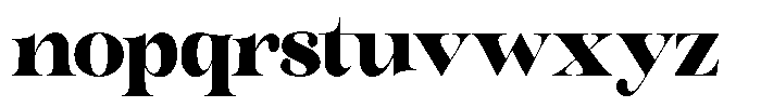 Outta Sight V2 Semi Condensed Font LOWERCASE