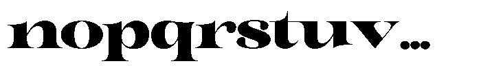 Outta Sight V2 Semi Expanded Font LOWERCASE