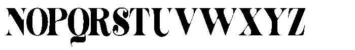 Outta Sight V2 Soft Condensed Font UPPERCASE