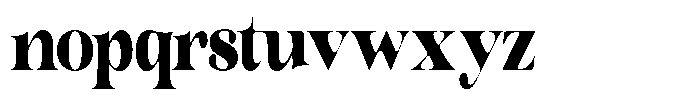 Outta Sight V2 Soft Condensed Font LOWERCASE