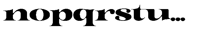 Outta Sight V2 Soft Expanded Font LOWERCASE