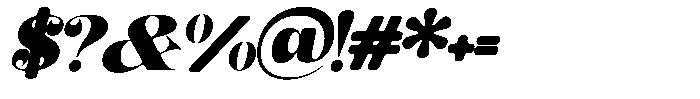 Outta Sight V2 Soft Italic Font OTHER CHARS