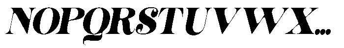 Outta Sight V2 Soft Sem Condensed Italic Font UPPERCASE
