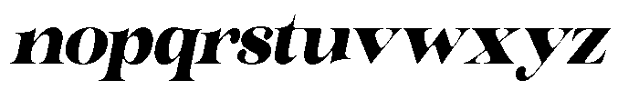 Outta Sight V2 Soft Sem Condensed Italic Font LOWERCASE
