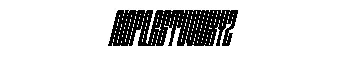 Outward Round Webfont Font UPPERCASE